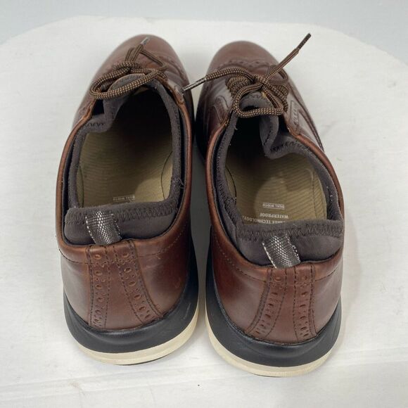 Johnston & Murphy XC4 Lancer Wingtip Shoe Size 9 M Brown Casual Waterproof - Picture 12 of 14